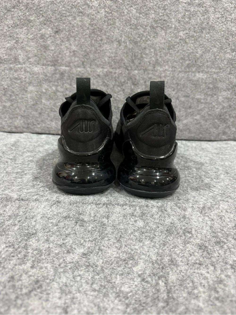 Women's size 7 Air Max 270 Tripe Black